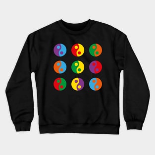 Colour Yin Yangs Crewneck Sweatshirt